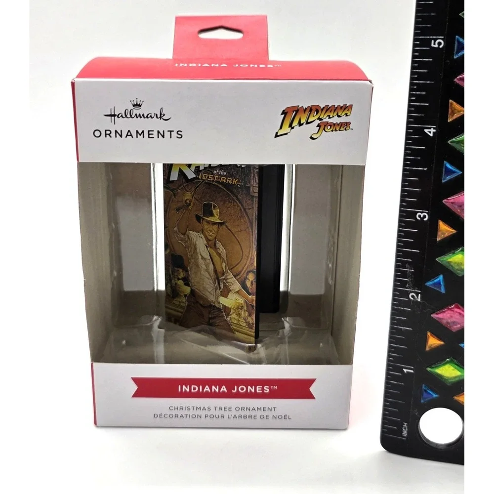 2022 Hallmark Indiana Jones Raiders Of The Lost Ark‎ VHS Christmas Ornament New
